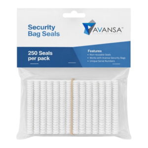 Avansa Security Bag Seals x1000 per pack