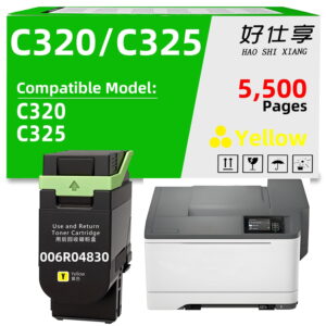 Xerox C320 High Capacity Yellow Toner Cartridge 5.5K Pages
