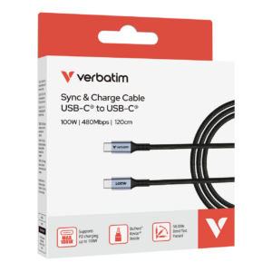 Verbatim Sync & Charge Usb C To Usb C 100W Magnetic 120 Cm 1 kolok 56424