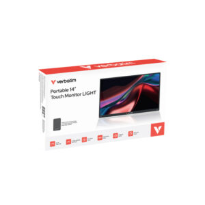 Verbatim Portable Touchscreen Monitor Light 14" Full HD 1080p
