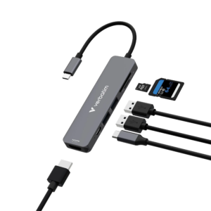Verbatim USB-C Essentials Multiport Hub 6 Port 1 kolok 56451