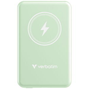 Verbatim Charge ´n´ Go Magnetic Wireless Power Bank 5000 Green