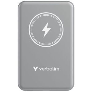 Verbatim Charge ´n´ Go Magnetic Wireless Power Bank 5000 Grey