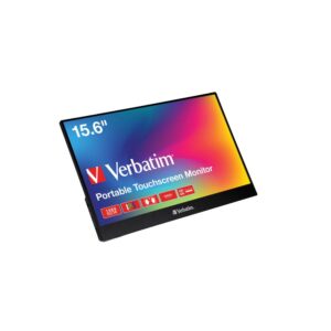 Verbatim Portable Touchscreen Monitor 15.6'' Full Hd 1080p Metal Housing