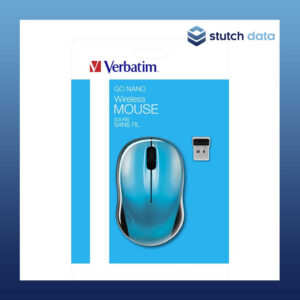 Verbatim Go Nano Wireless Mouse Blue
