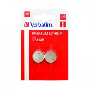 Verbatim Premium Cr2025 Lithium 3v Button Batteries