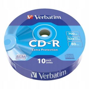 Verbatim Cd-r 52x 700mb Extra Protection Non A20