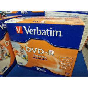 Verbatim Dvd-r Printable 16x 4.7gb 10pack