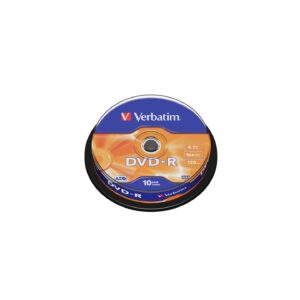 Verbatim Dvd-r Matt Silv 16x 10sp
