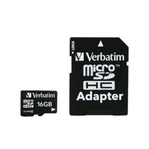 Verbatim Premium 16gb Micro Sd Card + Adaptor