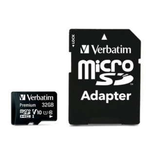 Verbatim Premium 32gb Micro Sd Card + Adaptor