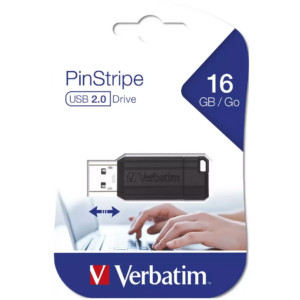 Verbatim Store & Go Hi Speed Pinstripe Black 16gb