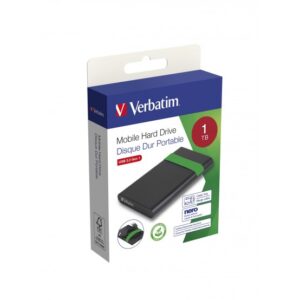 Verbatim Mobile Hard Drive Usb 3.2 Gen 1 1tb Certified Refurbished