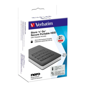 Verbatim 2tb Store 'n' Go Secure Portable Hdd