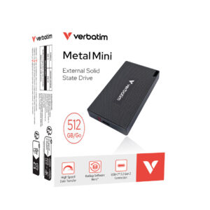 Verbatim Metal Mini Ssd Usb-c 3.gen 2 512GB