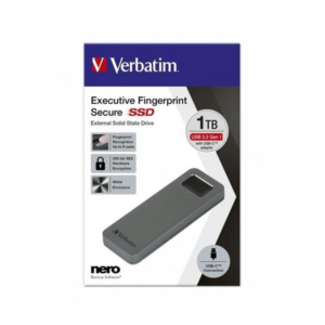 Verbatim Executive Fingerprint Secure Usb-c Ssd 1tb 1 kolok 56649