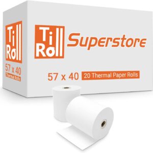 Thermal Till Roll 57x40 65gsm Paper
