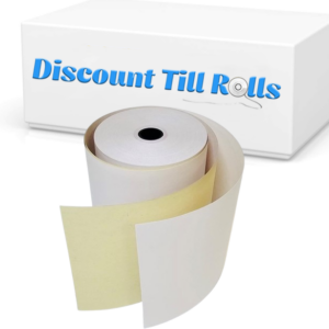 Till Rolls Bond White On Yellow Paper 76x76 2ply