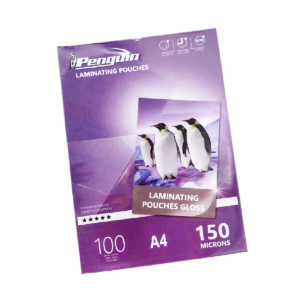 Penguin Laminating Pouches 150 Micron Gloss A3 100 Per Box 1 kolok 56830