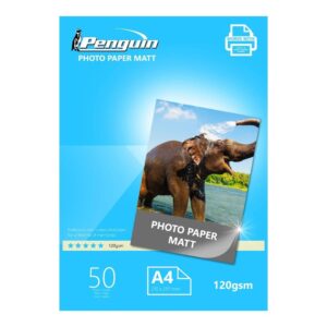 Penguin Inkjet Everday Photo Paper 160gsm 50 Sheets A
