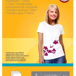Kodak Inkjet Iron Paper On For Light Textiles 10 Sheets A
