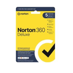 Electronic Software Download Norton360 Deluxe 5D Esd 1 kolok 56909
