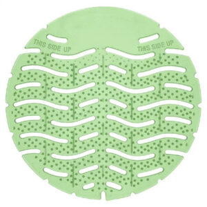 Urinal Screen Green Herbal Mint
