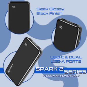 Amplify Spark 2 Series 10 000 mAh Power Bank