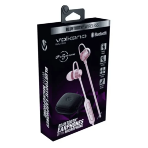 Volkano Rush 2.0 Series Bluetooth Earphones Pink
