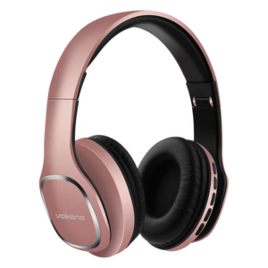 Volkano Phonic Series Bluetooth Full Size Headphones Rose Gold 1 kolok 57094