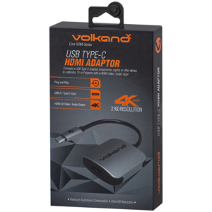 Volkano X Core Hdmi Series Usb Type C To 4k Hdmi Converter C