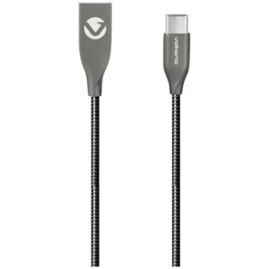 Volkano Iron Series Round Metallic Spring Type-c Cable 1.2m 1 kolok 57110