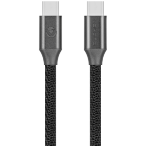 Volkano Weave Series Type-c To Type-c Cable 1.2m 18w Black