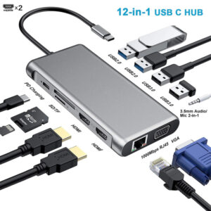 Type-c To Vga Usb X 2 Type-c Lan 1 kolok 57197