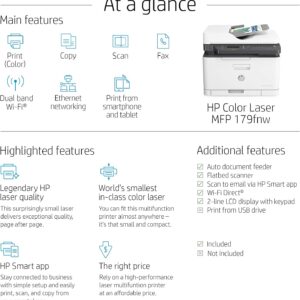 HP Laserjet 179fnw Colour Aio 3 In