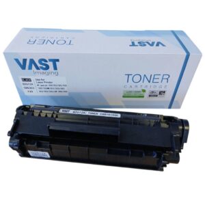 HP Q2612A Black Toner - LASER JETS ; 1010; 1012;1015;  1018; 1020; 1022;1022N; 1022NW;  3015;  3020; HP3030;3050Z; 3050; 3052; 3055;  M1005; M1120; M1120N; M1319F; 1010 / 1012 / 1015 / 1018 / 1020 / 1