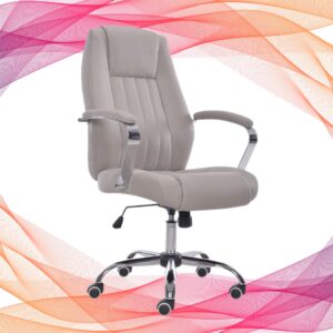 Chantie High Back Dove Grey - High Back Office Chairs from Progress Office Furniture