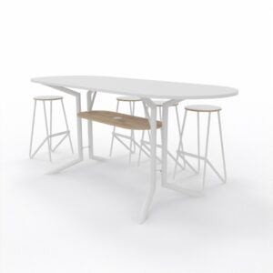 ROCKET STAND-UP MEETING TABLE 22MM MELAMINE