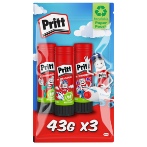 Pritt Adhesive Glue Stick 43g Crd 3