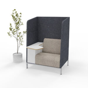 COCOON POD BOX LHS HPL TOP NO CUT-OUT