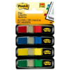 3M Flags Mini Post-it Asst Std 140’s