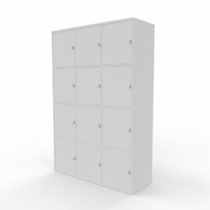 LOCKER UNIT 12 DOOR WITH CLASP