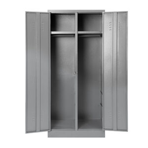DOUBLE HOSTEL STEEL LOCKER 1800/790/520 WITH NO MONEY BOX