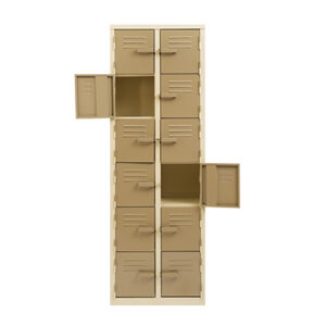 12 DOOR STEEL LOCKER  -  1800 / 600 / 450