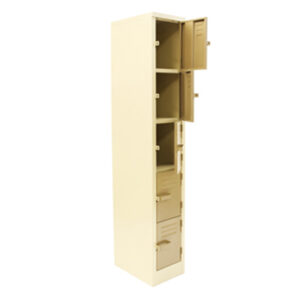 5 DOOR STEEL LOCKER  -  1800 / 300 / 450