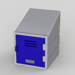 PLASTIC FOOD LOCKER - SLANT TOP 1 thh cb2cb00a098d0aeb5ac9a14a967c2c32
