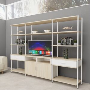 BACKDROP DISPLAY TV UNIT STYLE 01