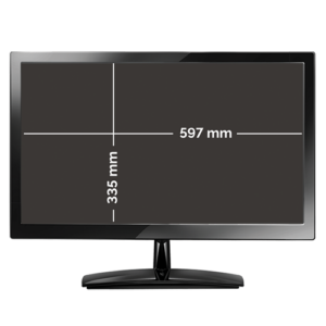 Fellowes Privacy Filter 27" Widescreen PrivaScreen Privacy Filter Ratio 16:09 - 597mm (W) x 335mm (H) 1pk