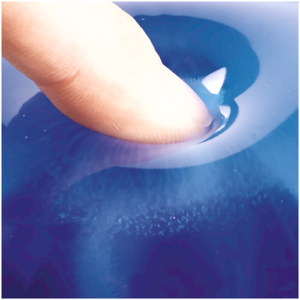 Fellowes Wrist Support / Mousepad Crystals™ Gel Mousepad Wrist Support Stain resistant / optical friendly Blue 2 9114120 1