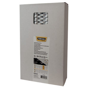 Fellowes Binding Combs Apex 14mm Comb White 100 Pack White 81 - 100 21 ring 100 Pack